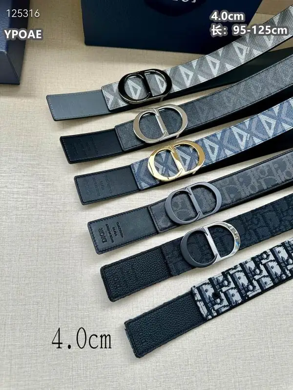 Dior belt 40mmX95-125cm 8L04